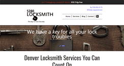 Desktop Screenshot of 5280locksmith.com